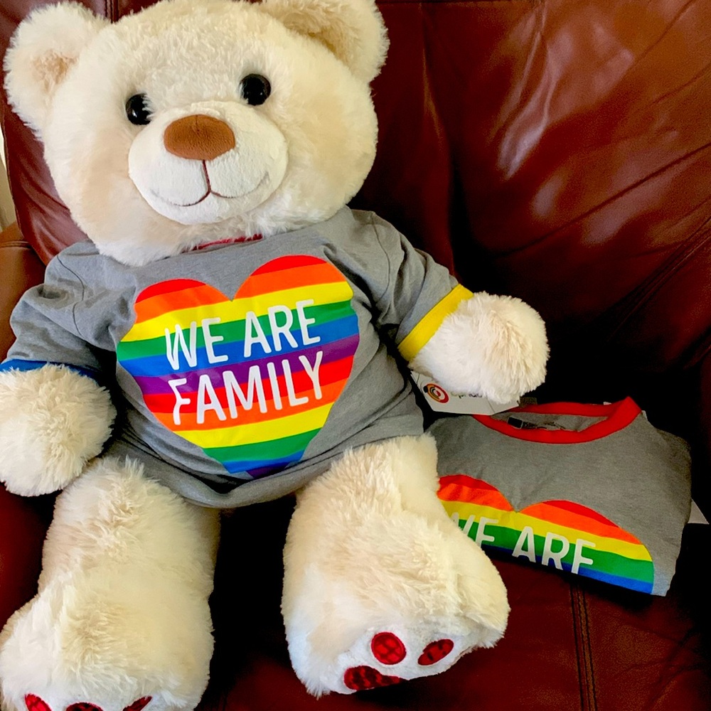 Pride Teddy Bear and t-shirts